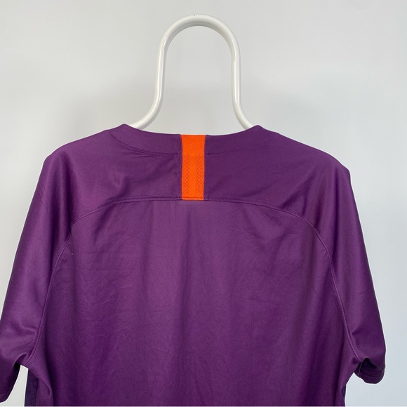Nike Manchester City Football Shirt 2018/2019 3rd Kit Purple Mens XL - Picture 8 of 11